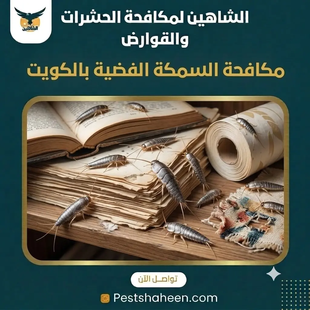 مكافحة السمكة الفضية في الكويت