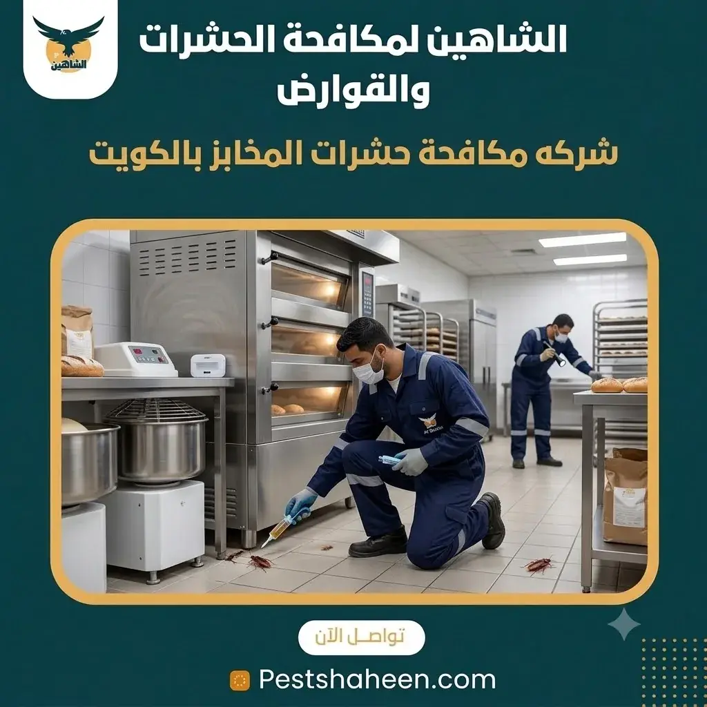 شركة مكافحة حشرات للمخابز بالكويت